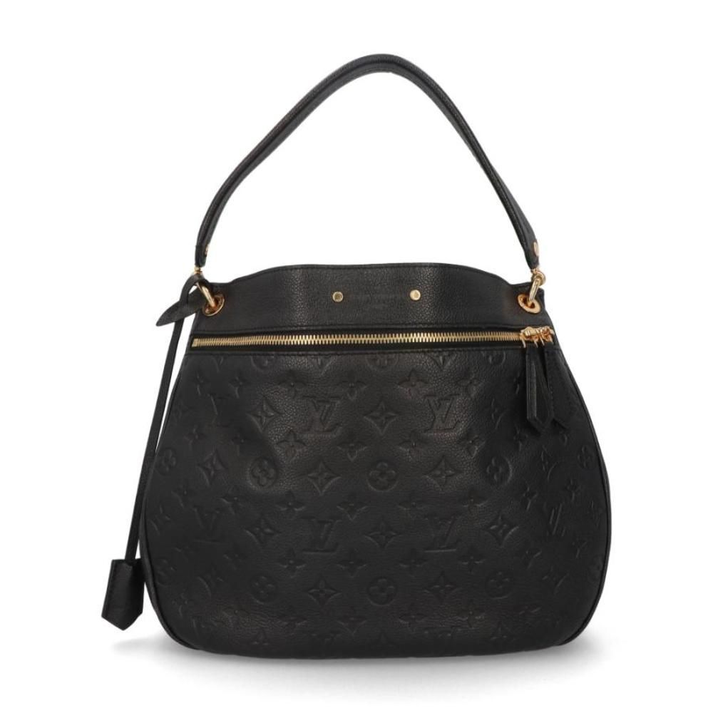 Monogram Amplant Spontini Black Gold Metal Fittings Amplant Leather